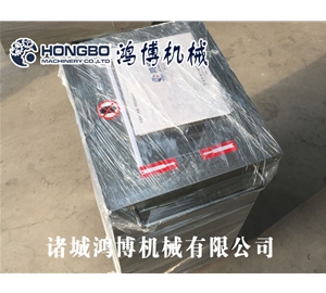 定製型切片切絲機發往濟寧